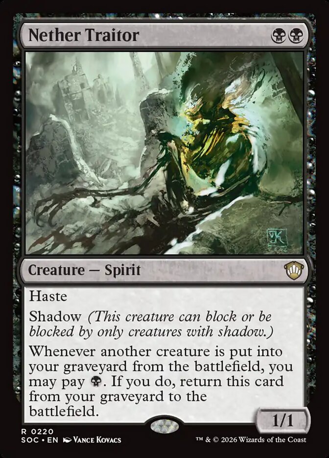 Traidor Ínfero / Nether Traitor - Magic: The Gathering - MoxLand