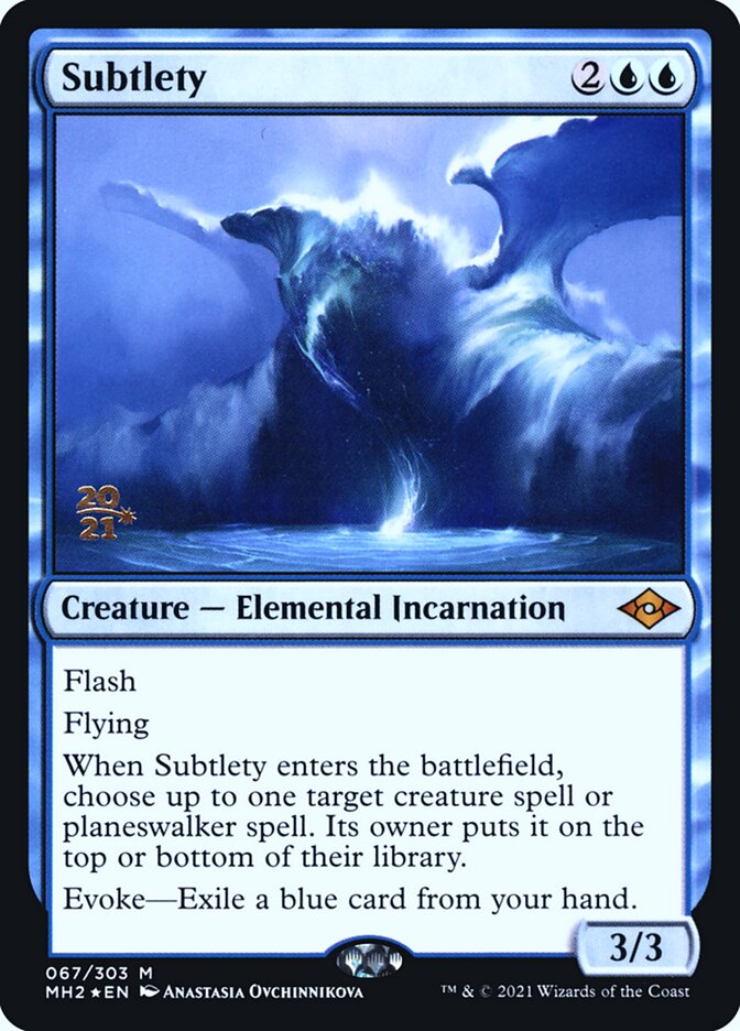 Sutileza / Subtlety - Magic: The Gathering - MoxLand