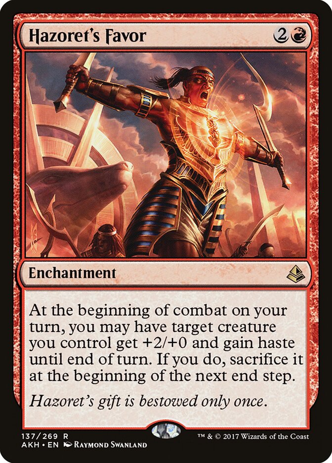 Favor de Hazoret / Hazoret's Favor - Magic: The Gathering - MoxLand