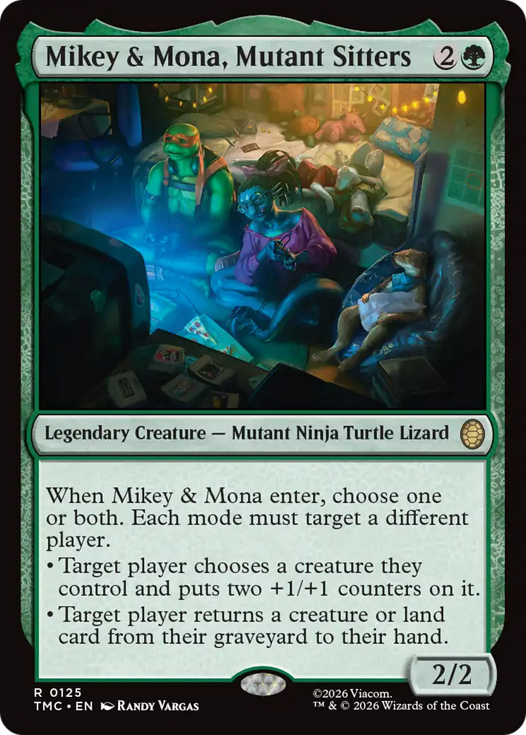 Mikey & Mona, Mutant Sitters - Magic: The Gathering - MoxLand