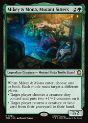 Mikey & Mona, Mutant Sitters - Magic: The Gathering - MoxLand