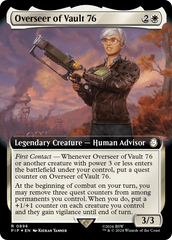 Overseer of Vault-76 - Magic: The Gathering - MoxLand