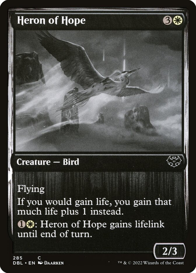 Garça da Esperança / Heron of Hope - Magic: The Gathering - MoxLand