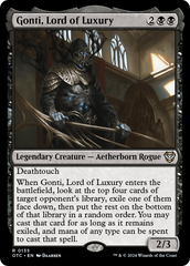 Gonti, Senhor da Opulência / Gonti, Lord of Luxury - Magic: The Gathering - MoxLand