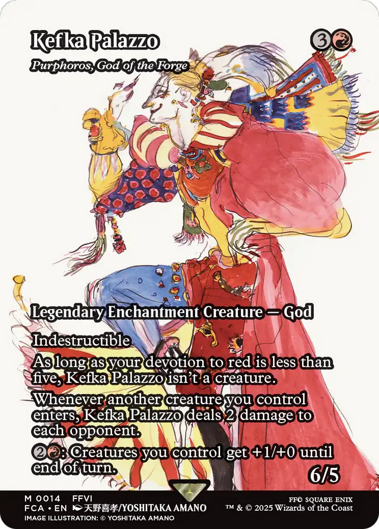 Kefka Palazzo - Magic: The Gathering - MoxLand