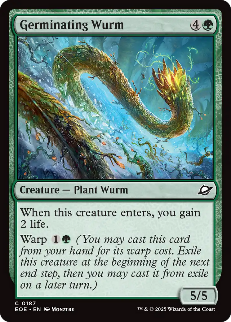 Vorme Geminador / Germinating Wurm - Magic: The Gathering - MoxLand