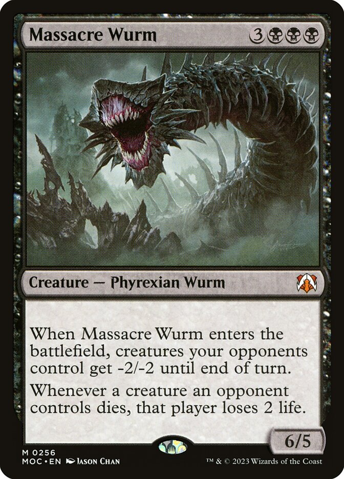 Vorme do Massacre / Massacre Wurm - Magic: The Gathering - MoxLand