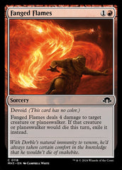 Chamas Dentadas / Fanged Flames - Magic: The Gathering - MoxLand
