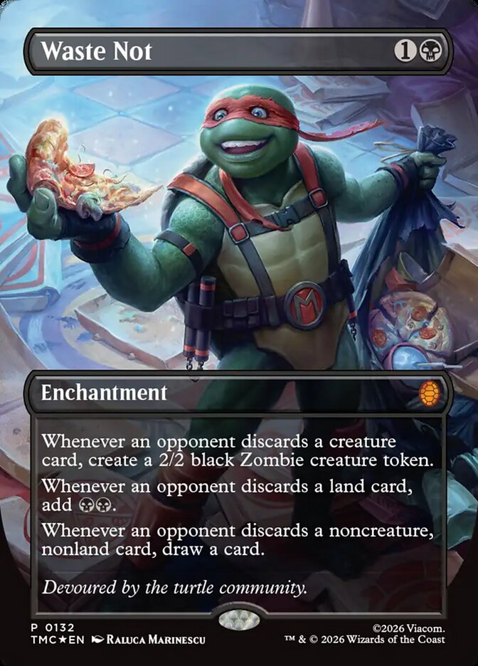 Não Desperdiçar / Waste Not - Magic: The Gathering - MoxLand