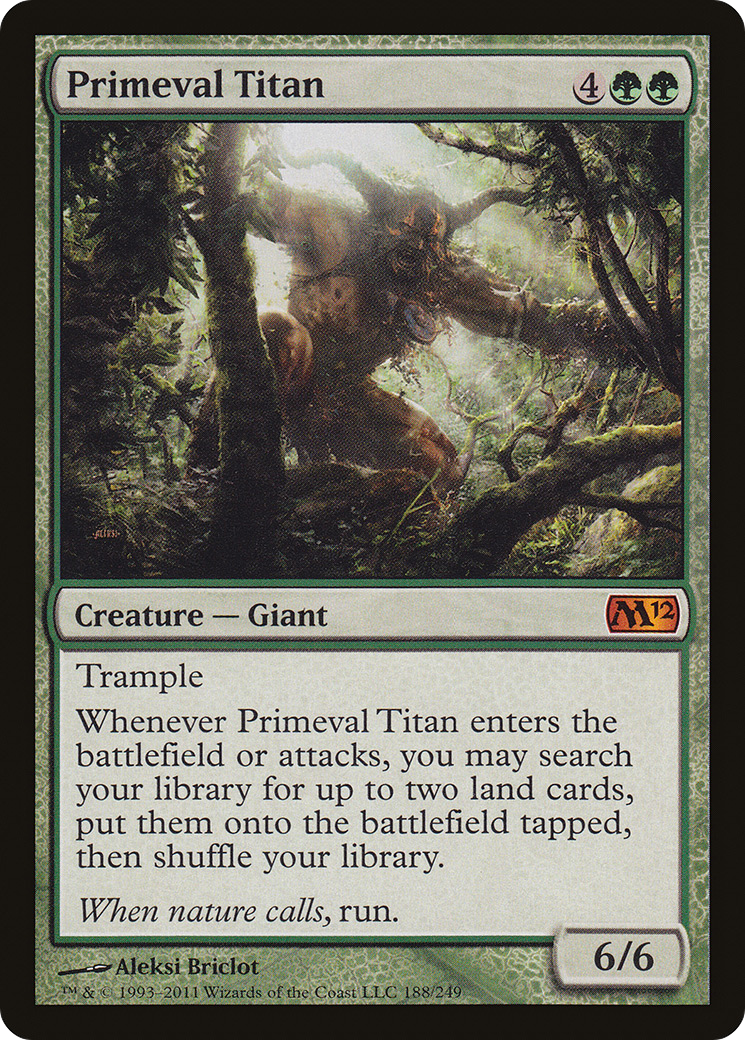 Titã Primordial / Primeval Titan - Magic: The Gathering - MoxLand