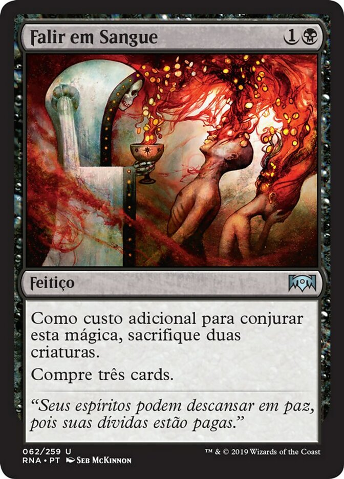 Falir em Sangue / Bankrupt in Blood - Magic: The Gathering - MoxLand