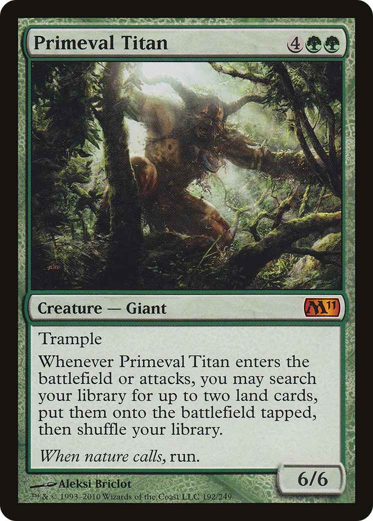 Titã Primordial / Primeval Titan - Magic: The Gathering - MoxLand