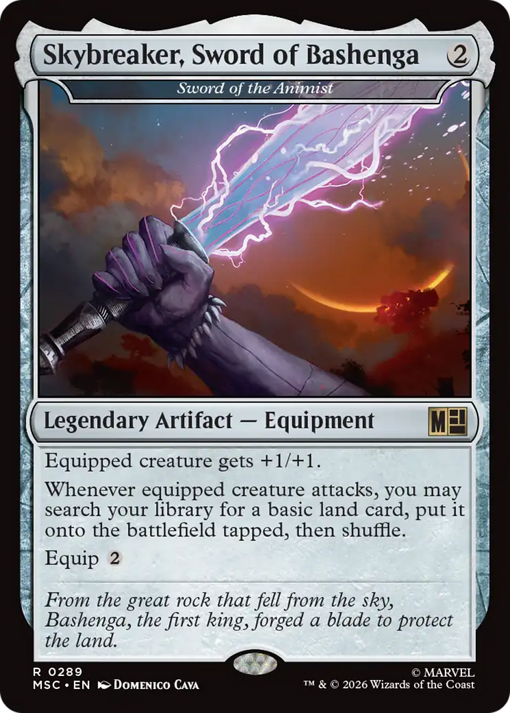 Skybreaker, Sword of Bashenga - Magic: The Gathering - MoxLand