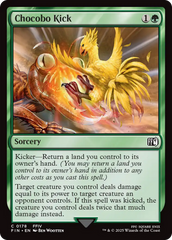 Coice de Chocobo / Chocobo Kick - Magic: The Gathering - MoxLand