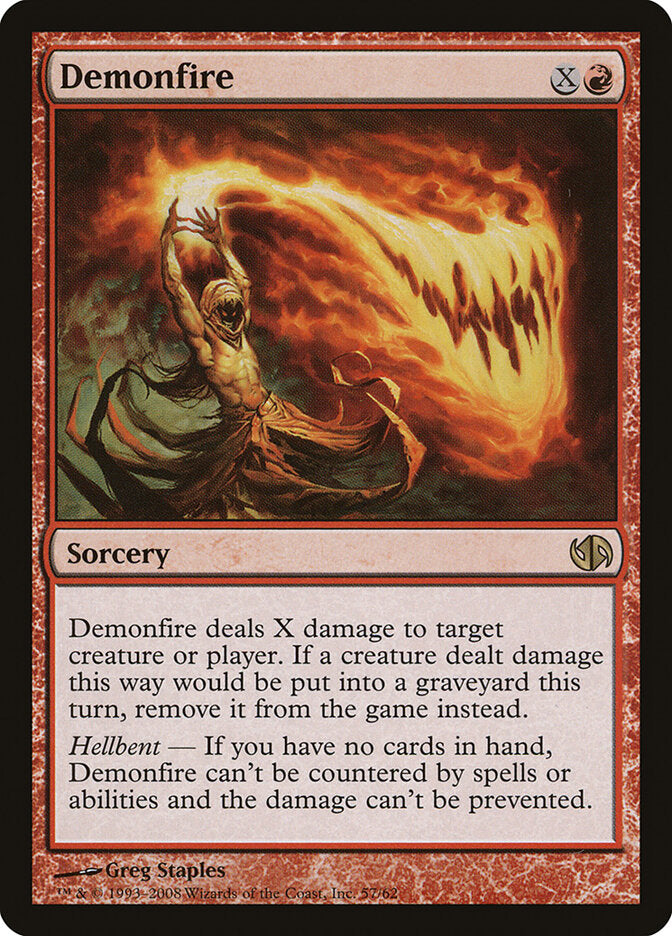 Fogueira Demoníaca / Demonfire - Magic: The Gathering - MoxLand