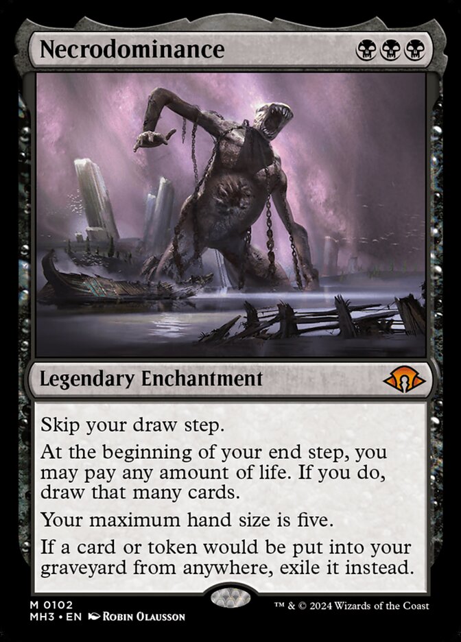 Necrodominação / Necrodominance - Magic: The Gathering - MoxLand