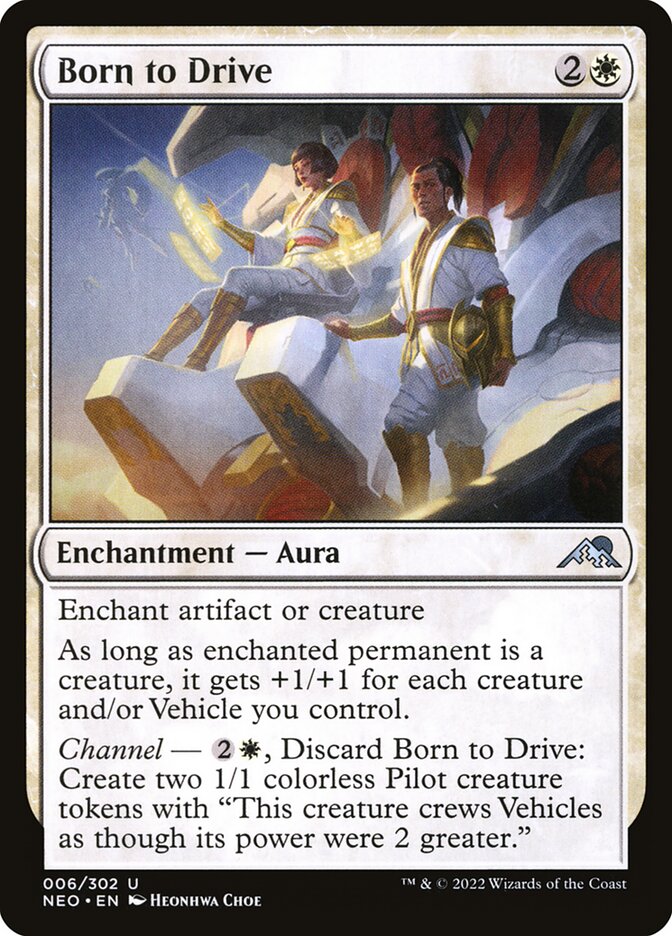 Nascer para Pilotar / Born to Drive - Magic: The Gathering - MoxLand