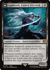 Sephiroth, SOLDIER Lendário / Sephiroth, Fabled SOLDIER - Magic: The Gathering - MoxLand