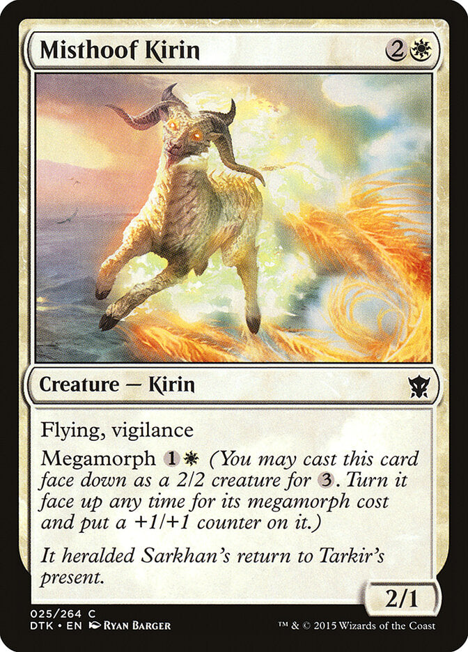 Kirin Casconévoa / Misthoof Kirin - Magic: The Gathering - MoxLand