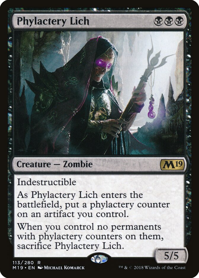 Lich do Talismã / Phylactery Lich