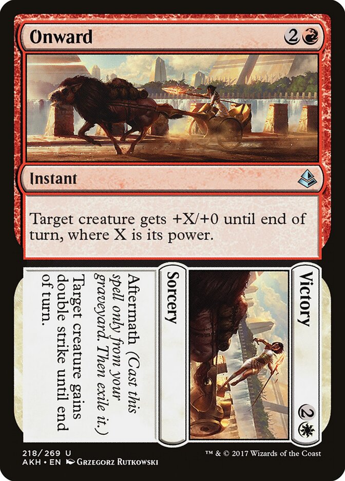 Marcha / Vitória / Onward / Victory - Magic: The Gathering - MoxLand