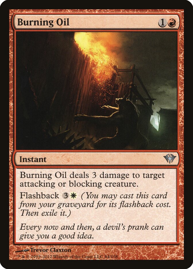 Óleo Ardente / Burning Oil - Magic: The Gathering - MoxLand