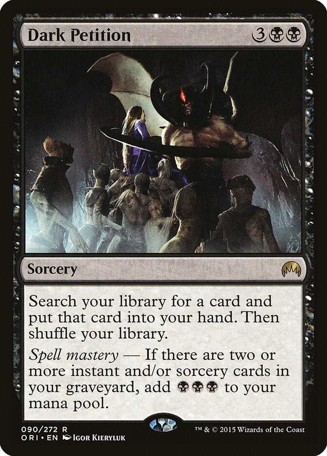 Petição Obscura / Dark Petition - Magic: The Gathering - MoxLand