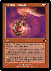 Amuleto Instável / Unstable Amulet - Magic: The Gathering - MoxLand