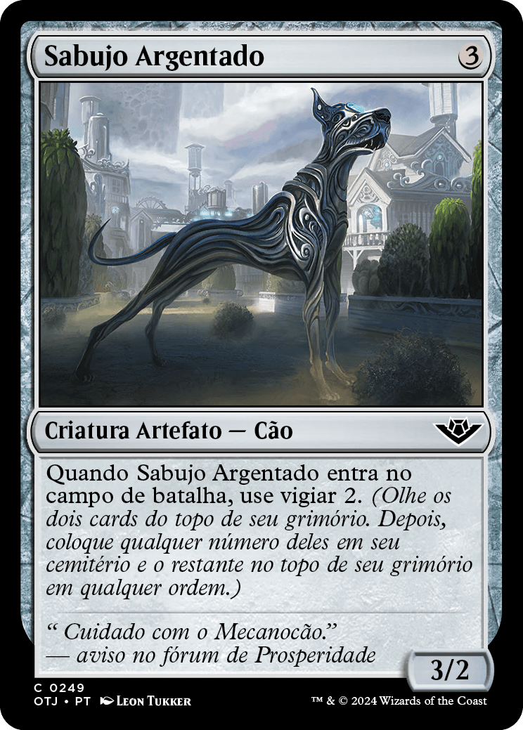 Sabujo Argentado / Sterling Hound - Magic: The Gathering - MoxLand