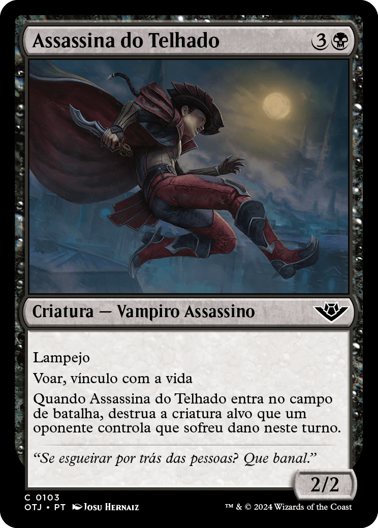 Assassina do Telhado / Rooftop Assassin - Magic: The Gathering - MoxLand