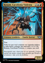 Kraum, Cacofonia Violenta / Kraum, Violent Cacophony - Magic: The Gathering - MoxLand