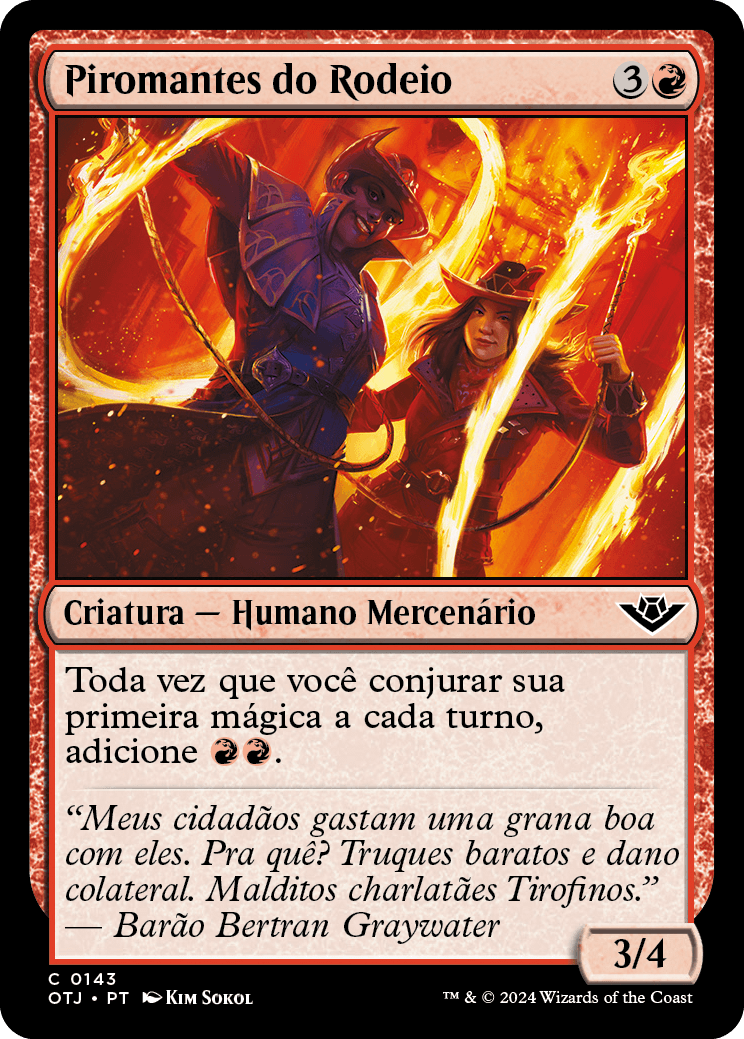 Piromantes do Rodeio / Rodeo Pyromancers - Magic: The Gathering - MoxLand