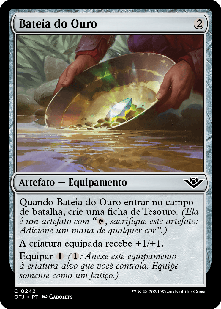 Bateia do Ouro / Gold Pan - Magic: The Gathering - MoxLand