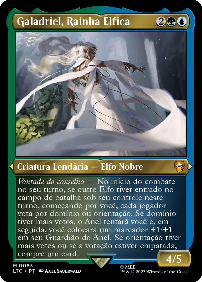 Galadriel, Rainha Élfica / Galadriel, Elven-Queen - Magic: The Gathering - MoxLand