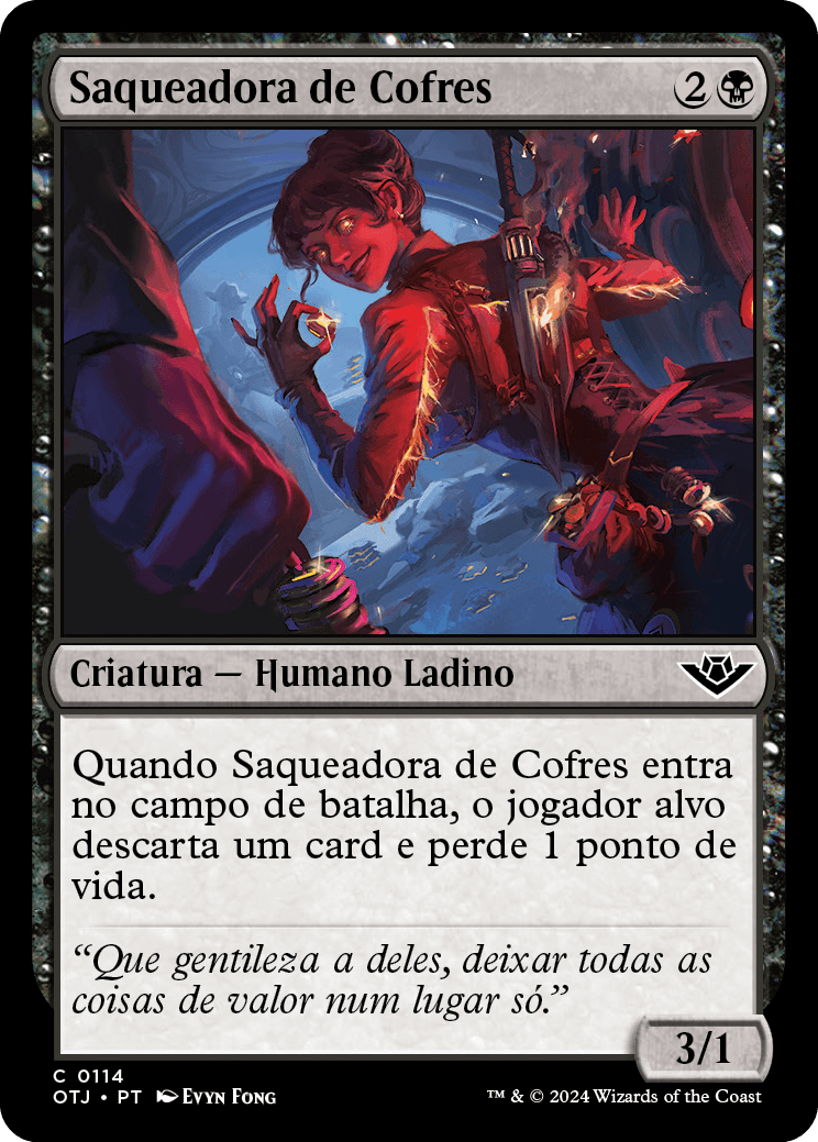 Saqueadora de Cofres / Vault Plunderer - Magic: The Gathering - MoxLand