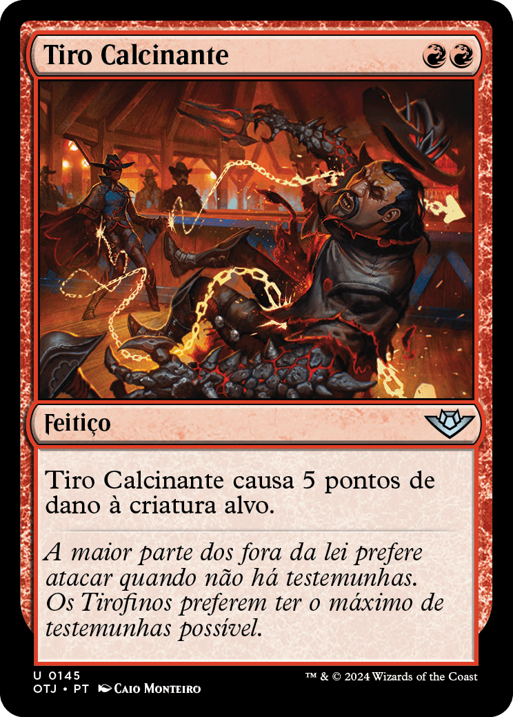 Tiro Calcinante / Scorching Shot - Magic: The Gathering - MoxLand