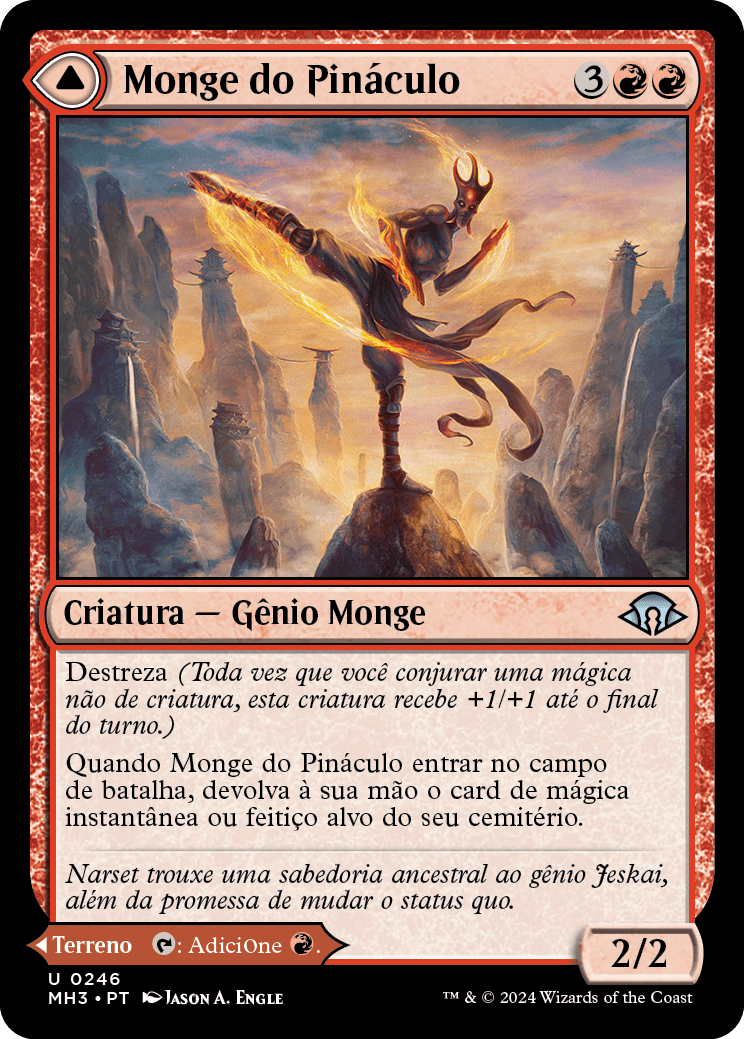 Monge do Pináculo / Pinnacle Monk - Magic: The Gathering - MoxLand