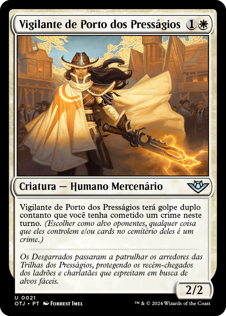 Vigilante de Porto dos Presságios / Omenport Vigilante - Magic: The Gathering - MoxLand
