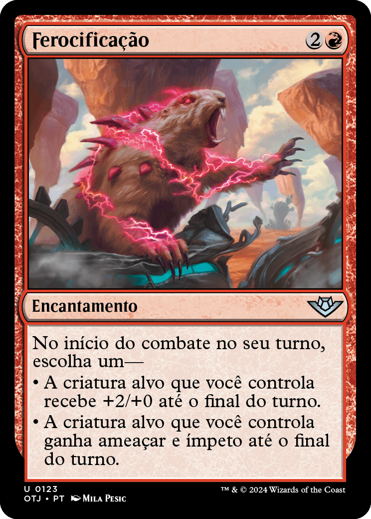 Ferocificação / Ferocification - Magic: The Gathering - MoxLand