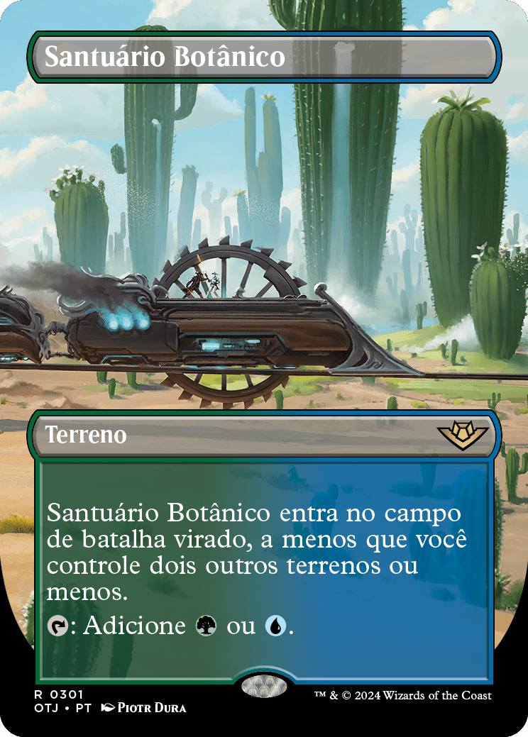 Santuário Botânico / Botanical Sanctum - Magic: The Gathering - MoxLand
