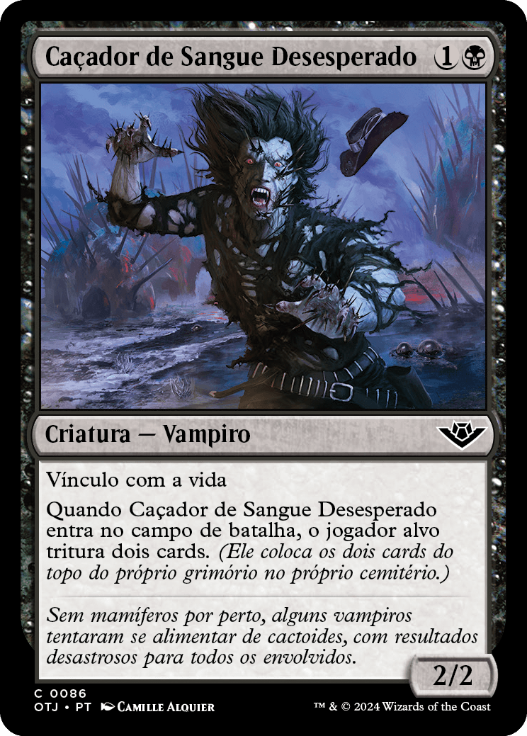 Caçador de Sangue Desesperado / Desperate Bloodseeker - Magic: The Gathering - MoxLand