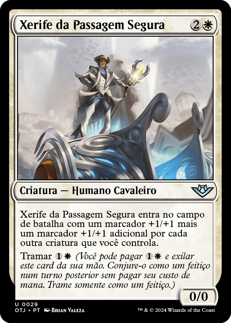 Xerife da Passagem Segura / Sheriff of Safe Passage - Magic: The Gathering - MoxLand