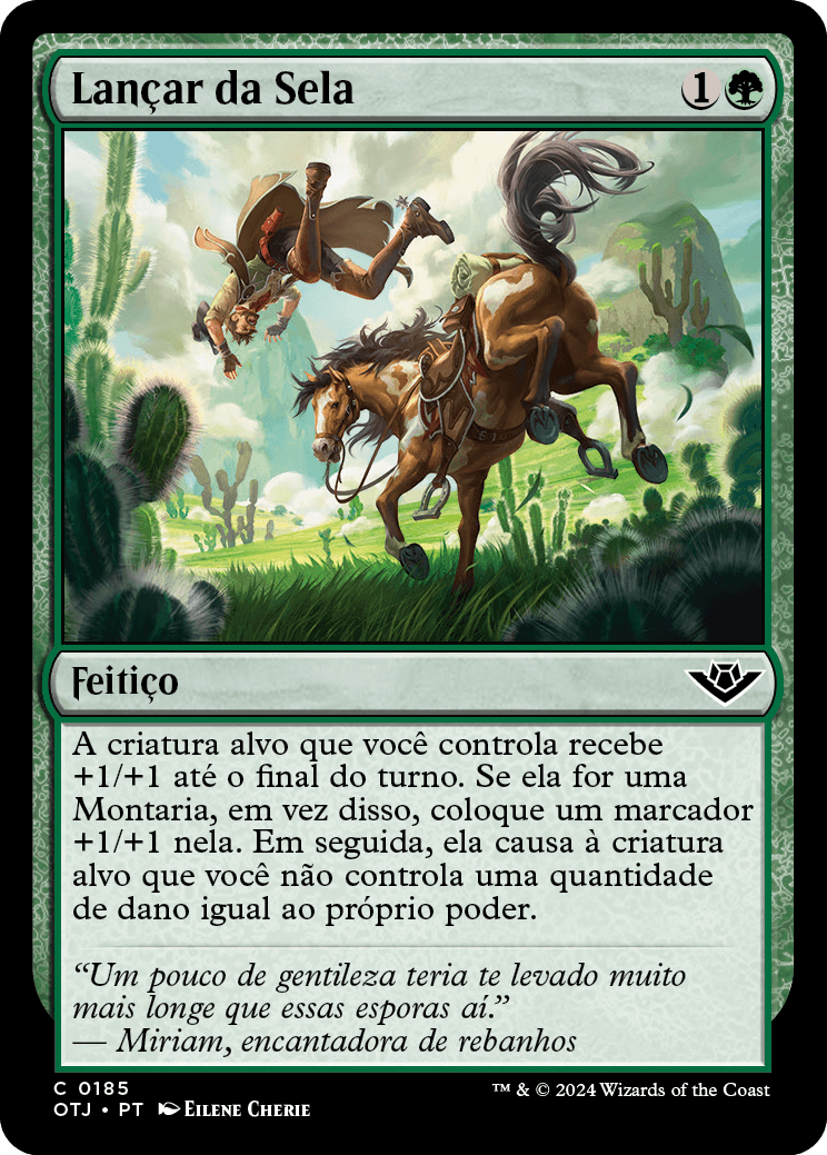 Lançar da Sela / Throw from the Saddle - Magic: The Gathering - MoxLand