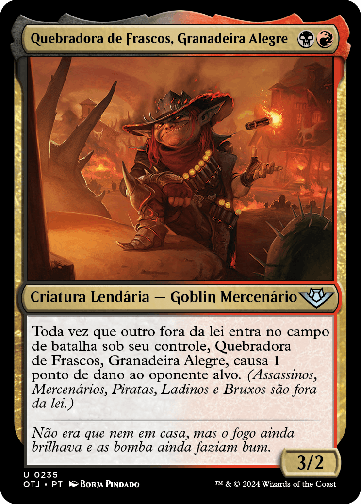 Quebradora de Frascos, Granadeira Alegre / Vial Smasher, Gleeful Grenadier - Magic: The Gathering - MoxLand