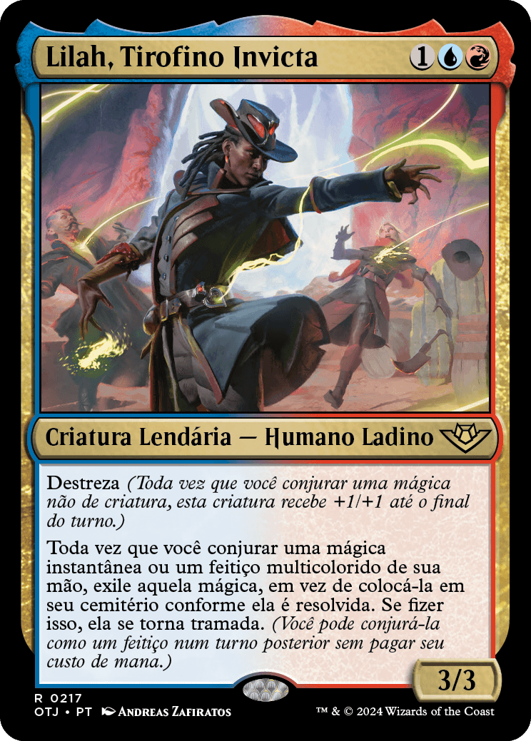 Lilah, Tirofino Invicta / Lilah, Undefeated Slickshot - Magic: The Gathering - MoxLand