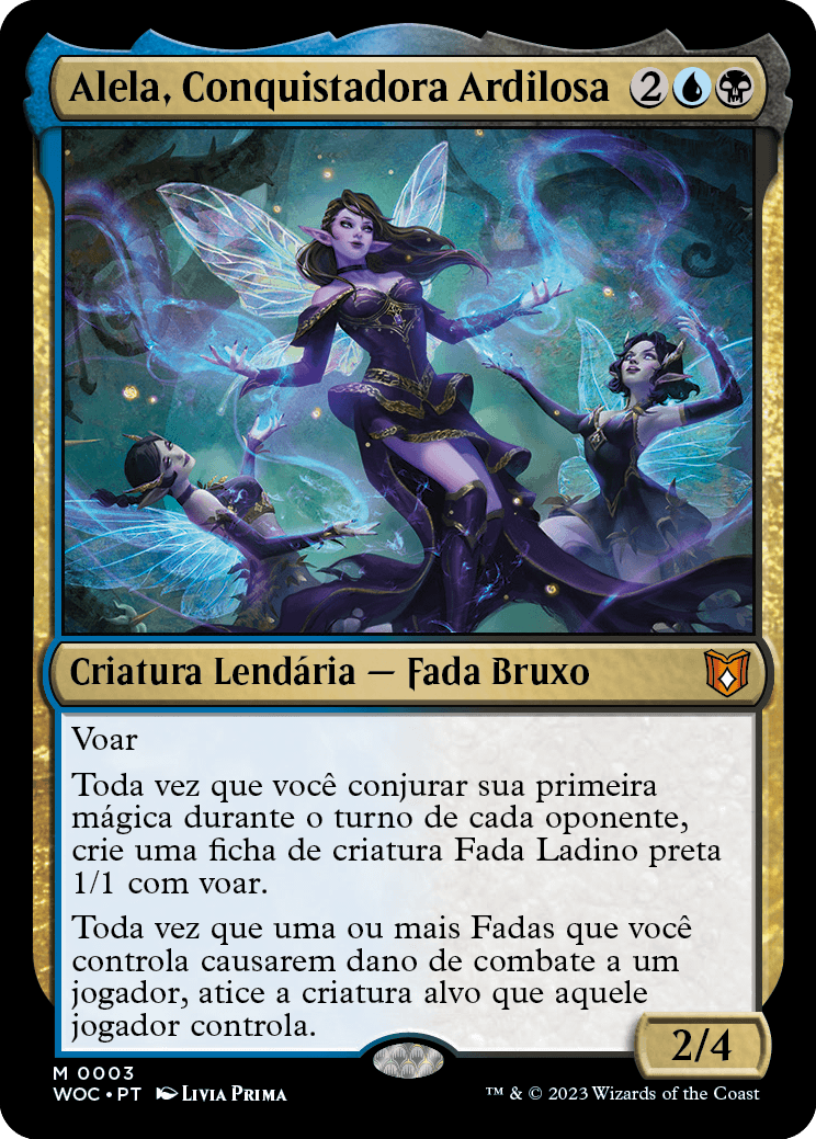 Alela, Conquistadora Ardilosa / Alela, Cunning Conqueror - Magic: The Gathering - MoxLand