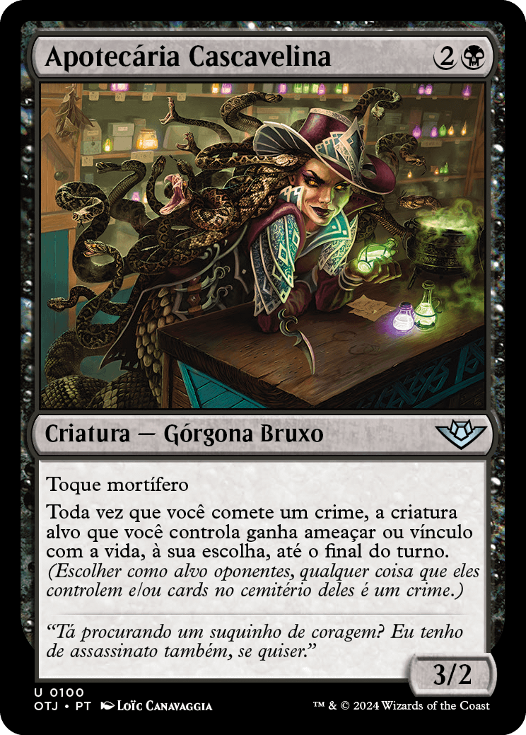 Apotecária Cascavelina / Rattleback Apothecary - Magic: The Gathering - MoxLand