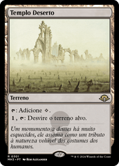 Templo Deserto / Deserted Temple - Magic: The Gathering - MoxLand