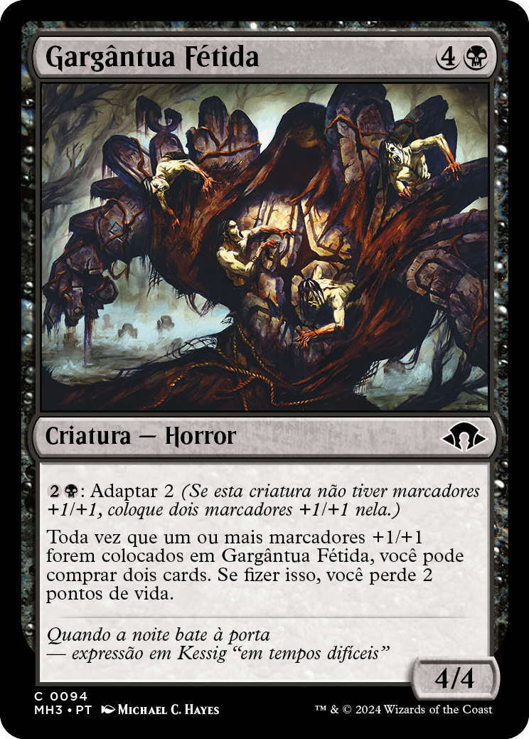 Gargântua Fétida / Fetid Gargantua - Magic: The Gathering - MoxLand