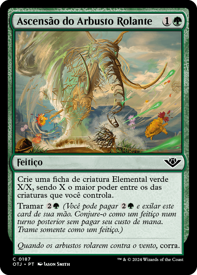 Ascensão do Arbusto Rolante / Tumbleweed Rising - Magic: The Gathering - MoxLand